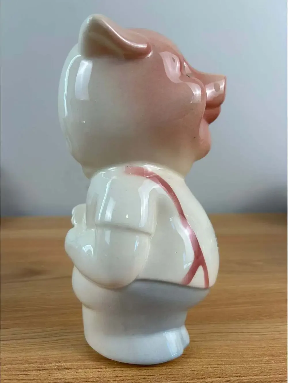 Royal Copley 1950's Vintage Art Pottery  Piggy Bank 
